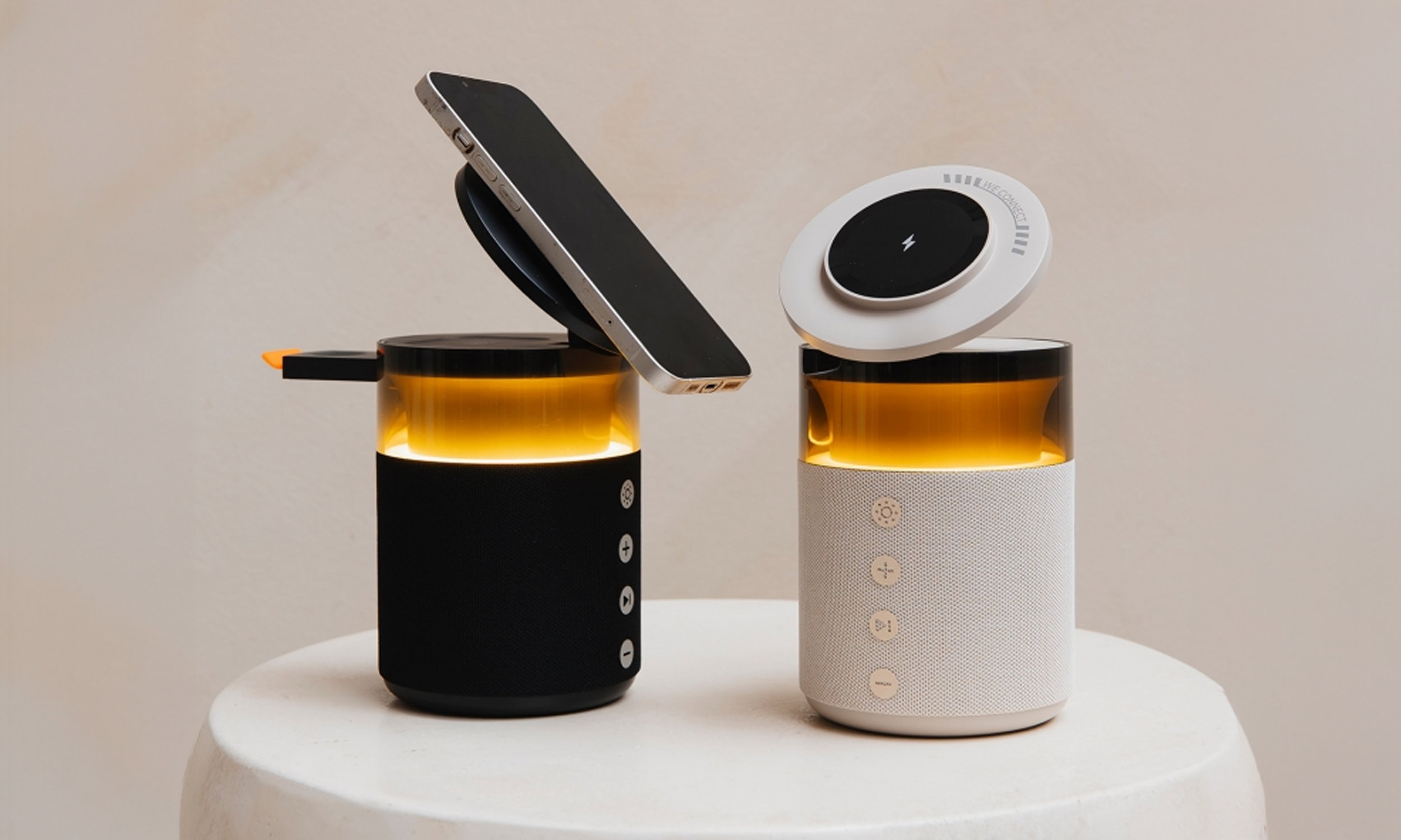 BRAINZ 5 in 1 Charging Speaker Taupe
